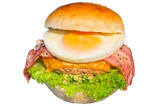 お月見チーズバーガー