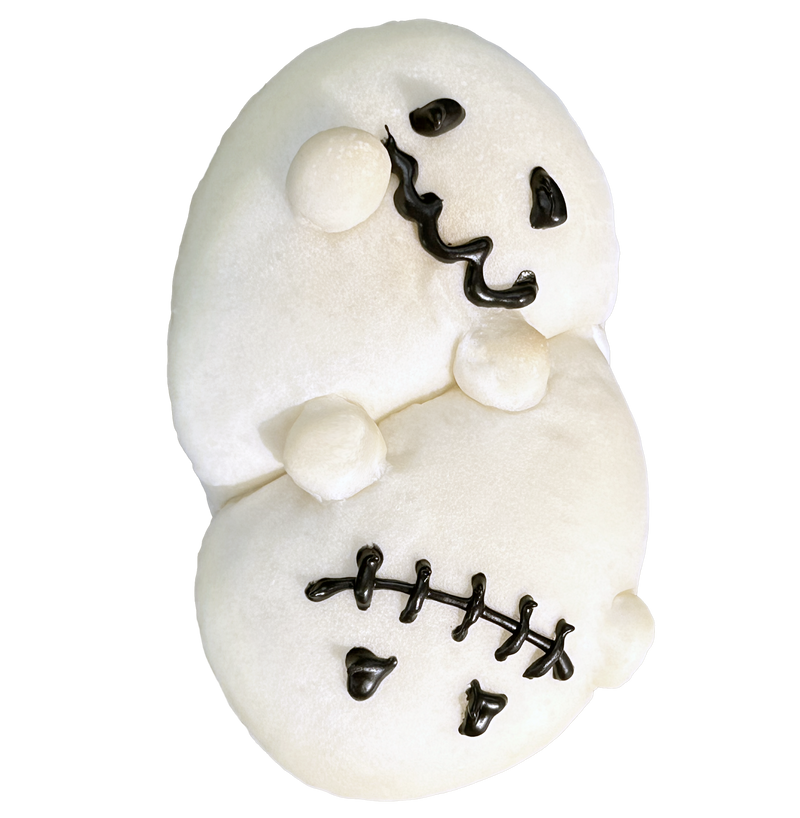 OBAKE2色パン【いちごクリーム&チョコカスタード】