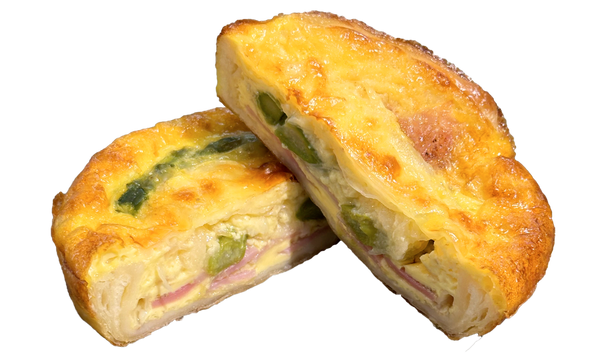 季節のキッシュ【アスパラ&玉ねぎ&ベーコン】