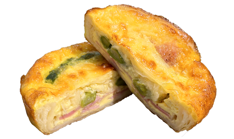 季節のキッシュ【アスパラ&玉ねぎ&ベーコン】
