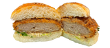あぐー豚のメンチカツバーガー